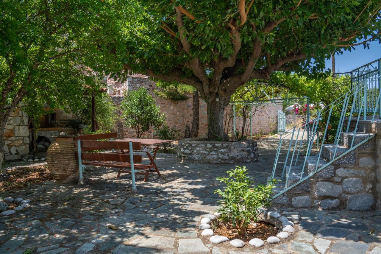 Tranquil Stone Garden House Villa Kalos Exteriör bild